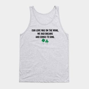 Fields Of Athenry Song Lyric Tank Top